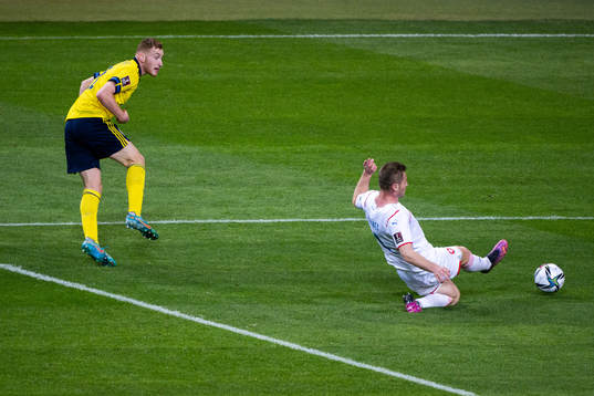 Dejan Kulusevski of Sweden