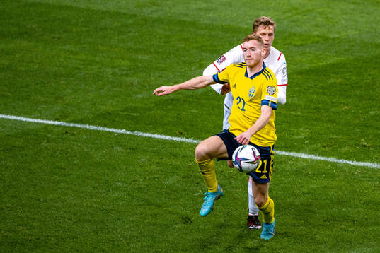 Dejan Kulusevski of Sweden