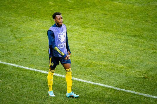 Anthony Elanga of Sweden