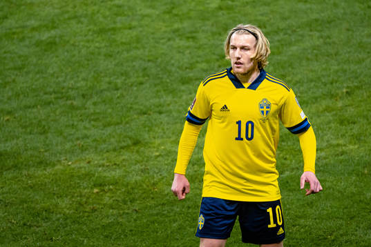 Emil Forsberg of Sweden