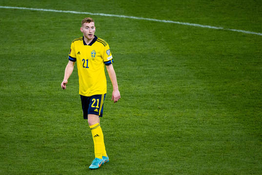 Dejan Kulusevski of Sweden