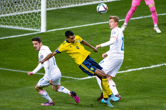 Alexander Isak of Sweden