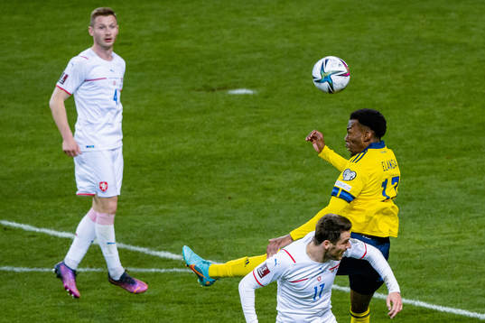 Anthony Elanga of Sweden