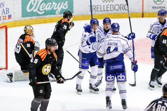 Leksands Patrik Norén jublar