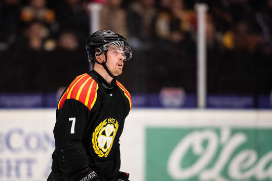 Brynäs Marcus Björk deppar