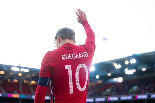 Martin Ødegaard of Norway