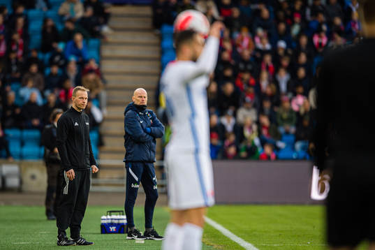 Ståle Solbakken, head coach of the Norwegian national