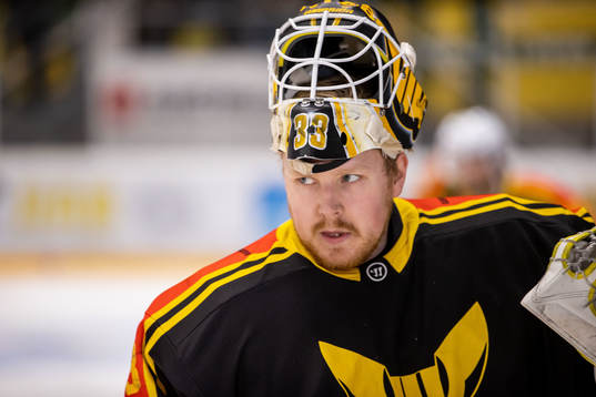 Västerås målvakt Linus Ryttar
