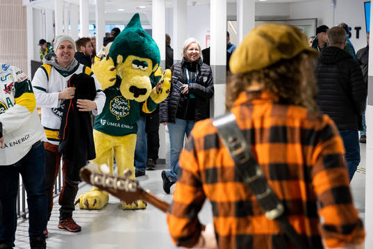 Maskoten Löve
