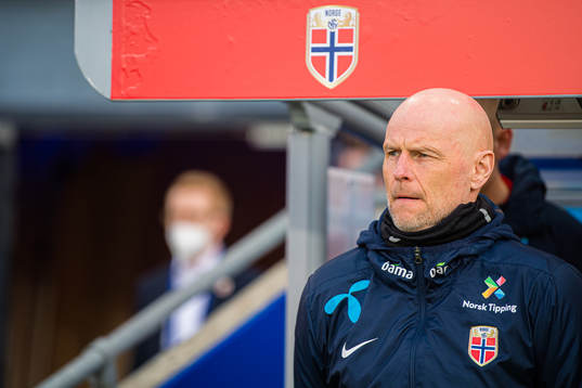 Ståle Solbakken, head coach of the Norwegian national