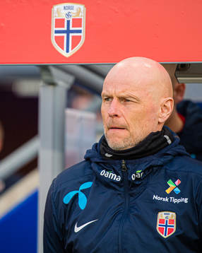 Ståle Solbakken, head coach of the Norwegian national