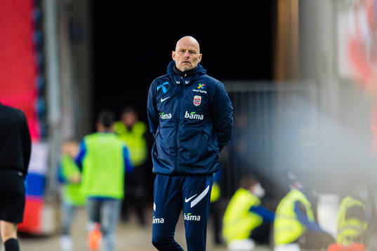 Ståle Solbakken, head coach of the Norwegian national