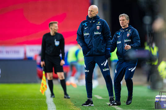 Ståle Solbakken, head coach of the Norwegian national
