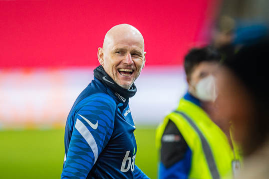 Ståle Solbakken, head coach of the Norwegian national