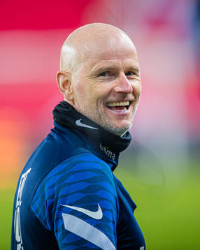 Ståle Solbakken, head coach of the Norwegian national