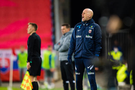 Ståle Solbakken, head coach of the Norwegian national