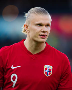 Erling Braut Haaland of Norway
