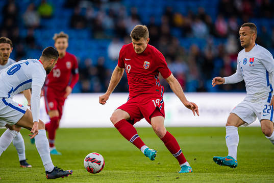 Alexander Sørloth of Norway