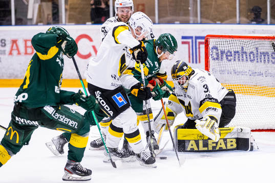 Västerås målvakt Linus Ryttar