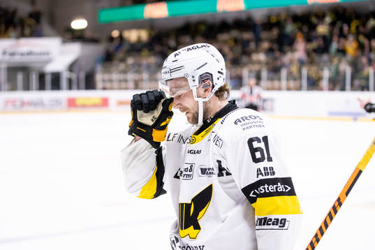 Västerås Daniel Gunnarsson deppar