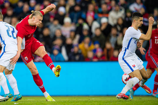 Erling Braut Haaland of Norway