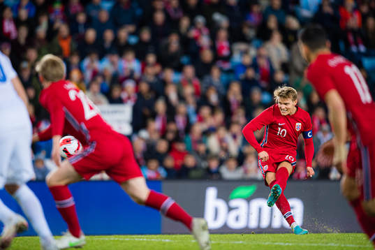 Martin Ødegaard of Norway