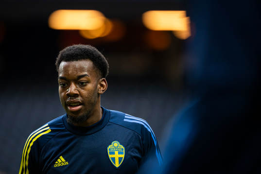Anthony Elanga of Sweden
