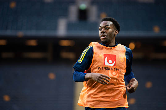 Anthony Elanga of Sweden