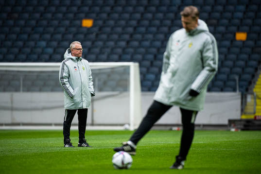 Head coach Janne Andersson of Sweden