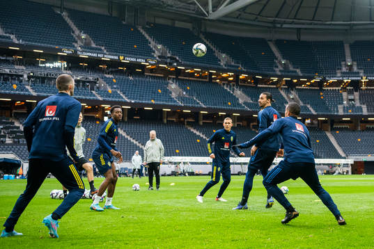 Anthony Elanga , Ludwig Augustinsson and Zlatan