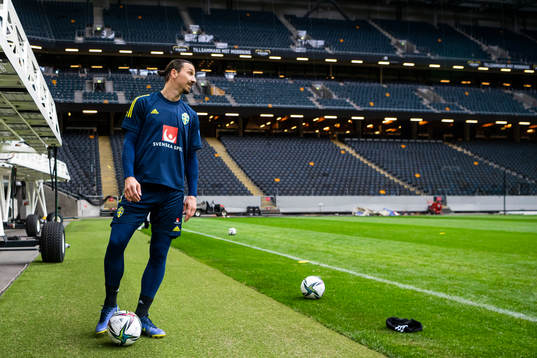 Zlatan Ibrahimović of Sweden