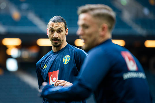 Zlatan Ibrahimović of Sweden