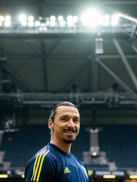 Zlatan Ibrahimović of Sweden