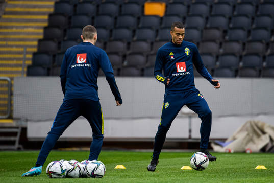 Robin Quaison of Sweden