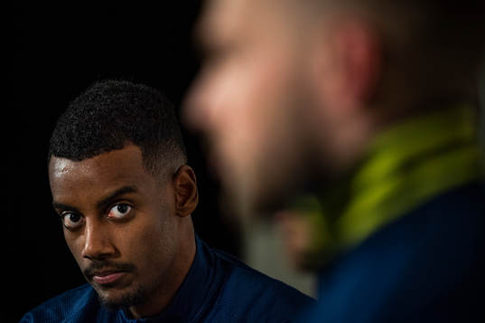Alexander Isak of Sweden