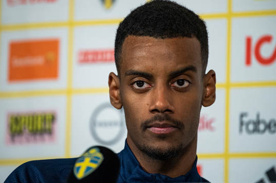 Alexander Isak of Sweden