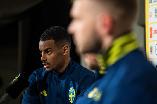 Alexander Isak of Sweden