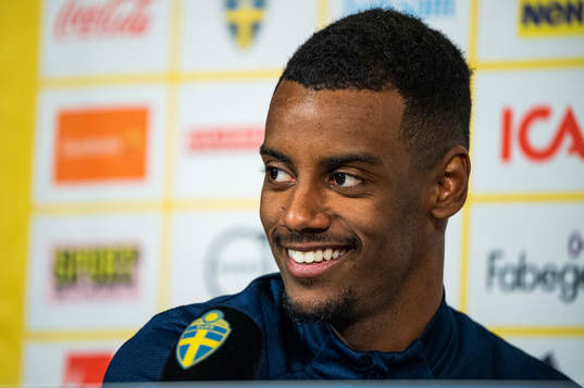Alexander Isak of Sweden