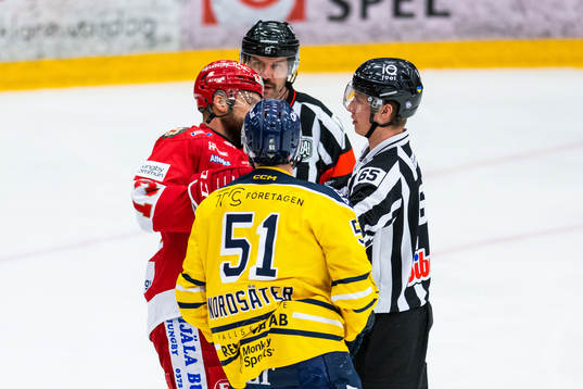 Troja/Ljungbys Tobias Törnkvist och Södertäljes Lucas