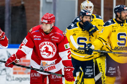 Troja/Ljungbys Karl Olofsson deppar