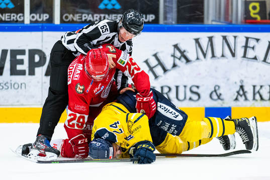 Troja/Ljungbys Victor Stjernborg och Södertäljes Jacob