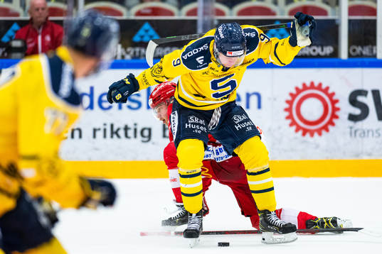 Södertäljes Leon Wallner och Troja/Ljungbys Dennis