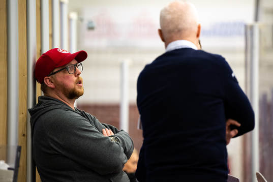 Troja/Ljungbys materialare Terry Hägg och tränare Roger