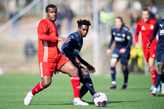 Helsingborgs Taha Ali och Mansse Kusu
