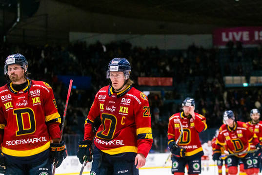 Djurgårdens spelare deppar