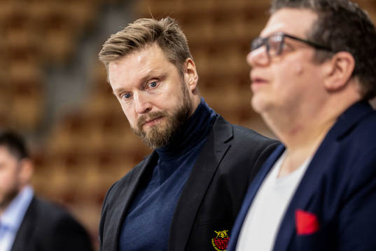 Luleås tränare Mikael Forsberg