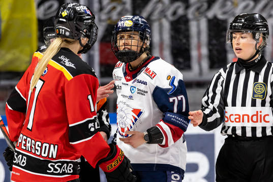 Linköpings Linnea Johansson i bråk med Luleås Josefine