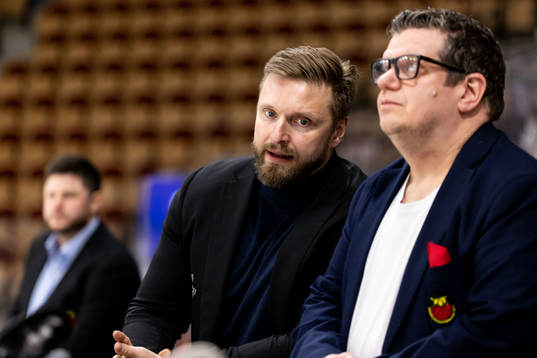 Luleås tränare Mikael Forsberg