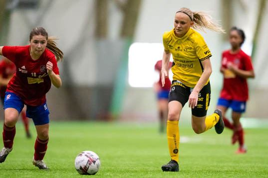 Sävedalens Nicole Jankulovski och Elfsborgs Matilda