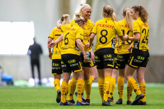 Elfsborgs spelare jublar